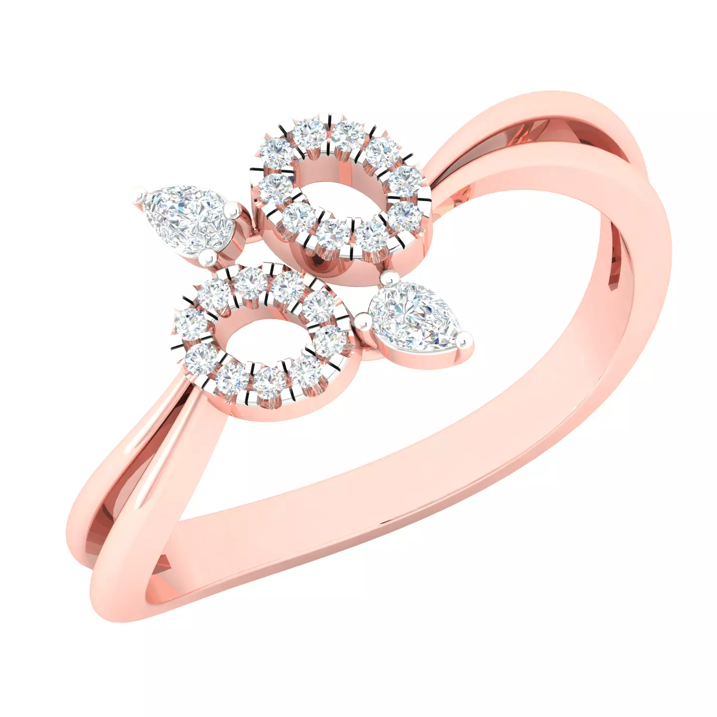 Women ring 3dm stl render detail 3D print model 3D print model_0