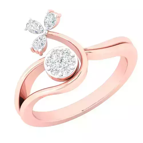 Women ring 3dm stl render detail 3D print model