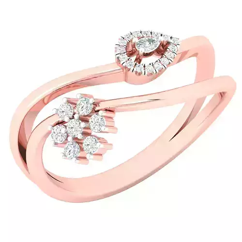 Women ring 3dm stl render detail 3D print model