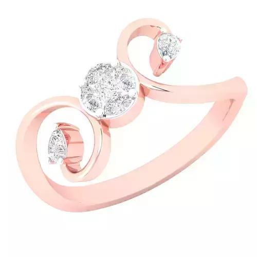 Women ring 3dm stl render detail 3D print model