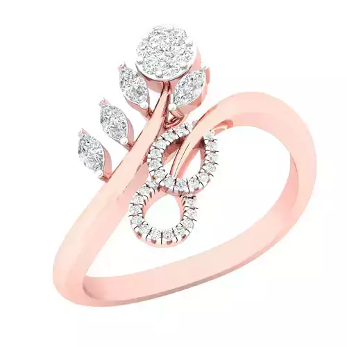 Women ring 3dm stl render detail 3D print model