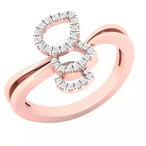 Women ring 3dm stl render detail 3D print model