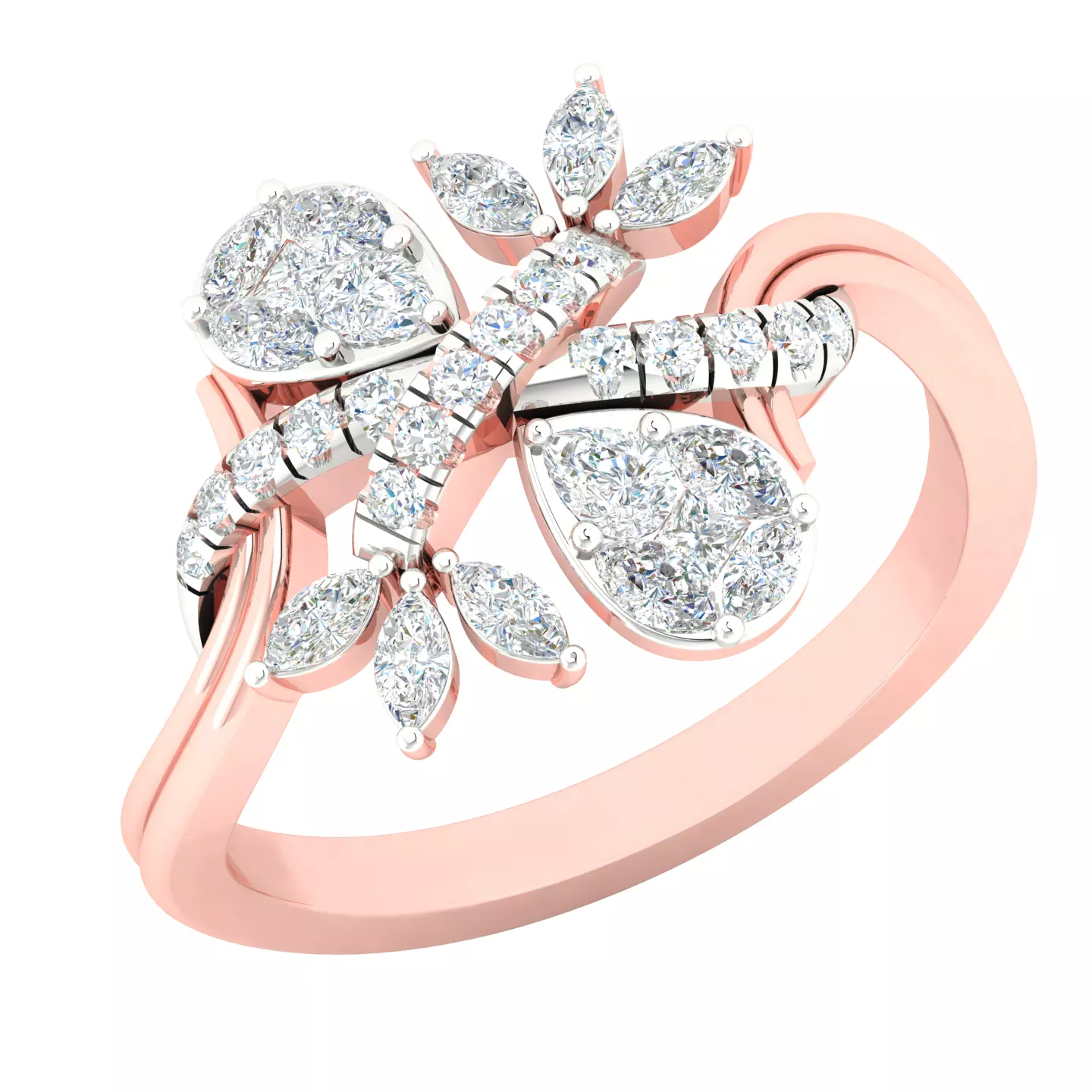 Women ring 3dm stl render detail 3D print model 3D print model_0