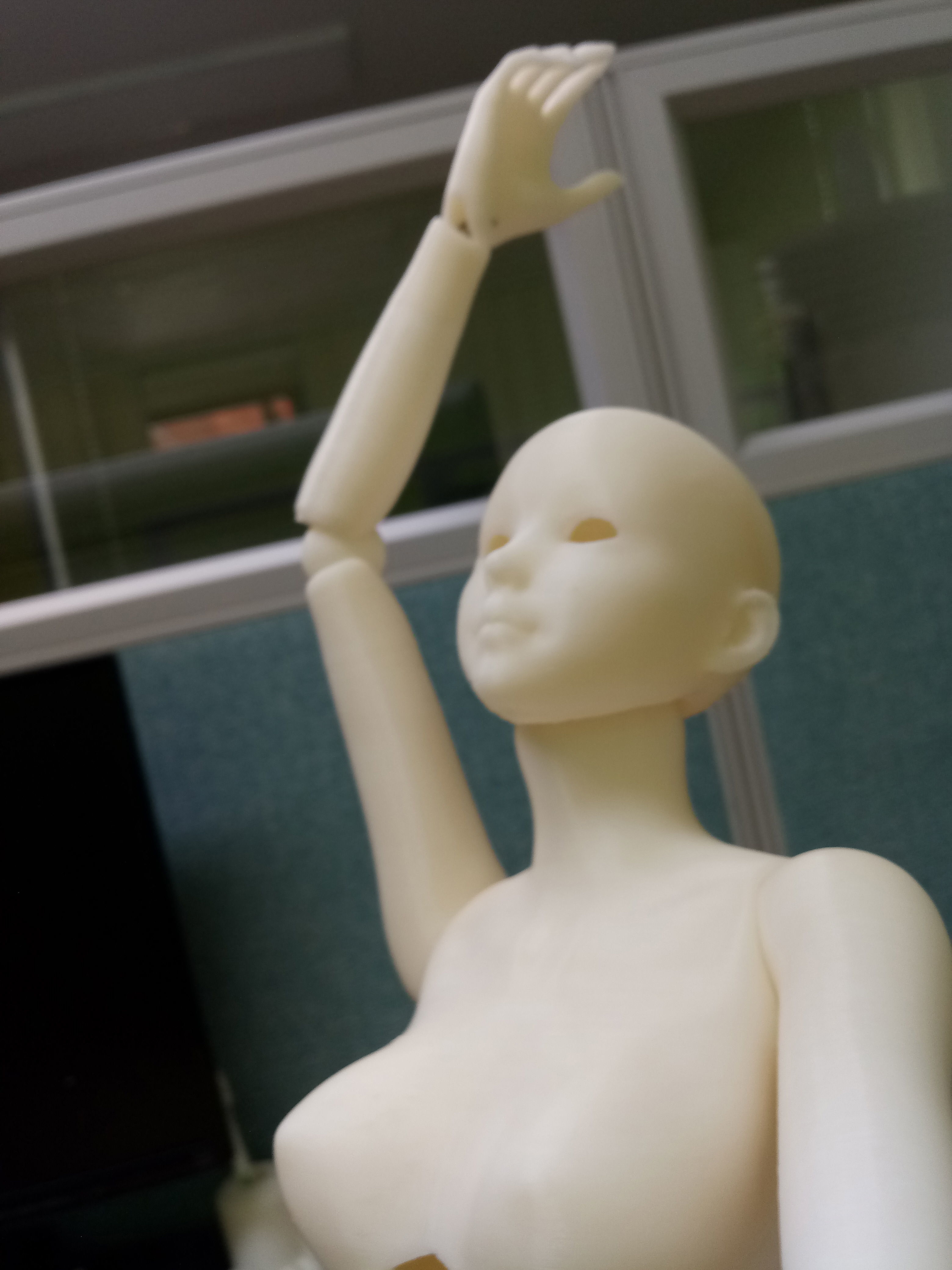 BJD girl -ball Jointed doll 3D print model 3D print model_8