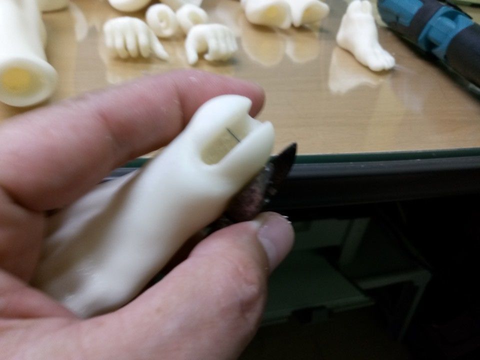 BJD girl -ball Jointed doll 3D print model 3D print model_29