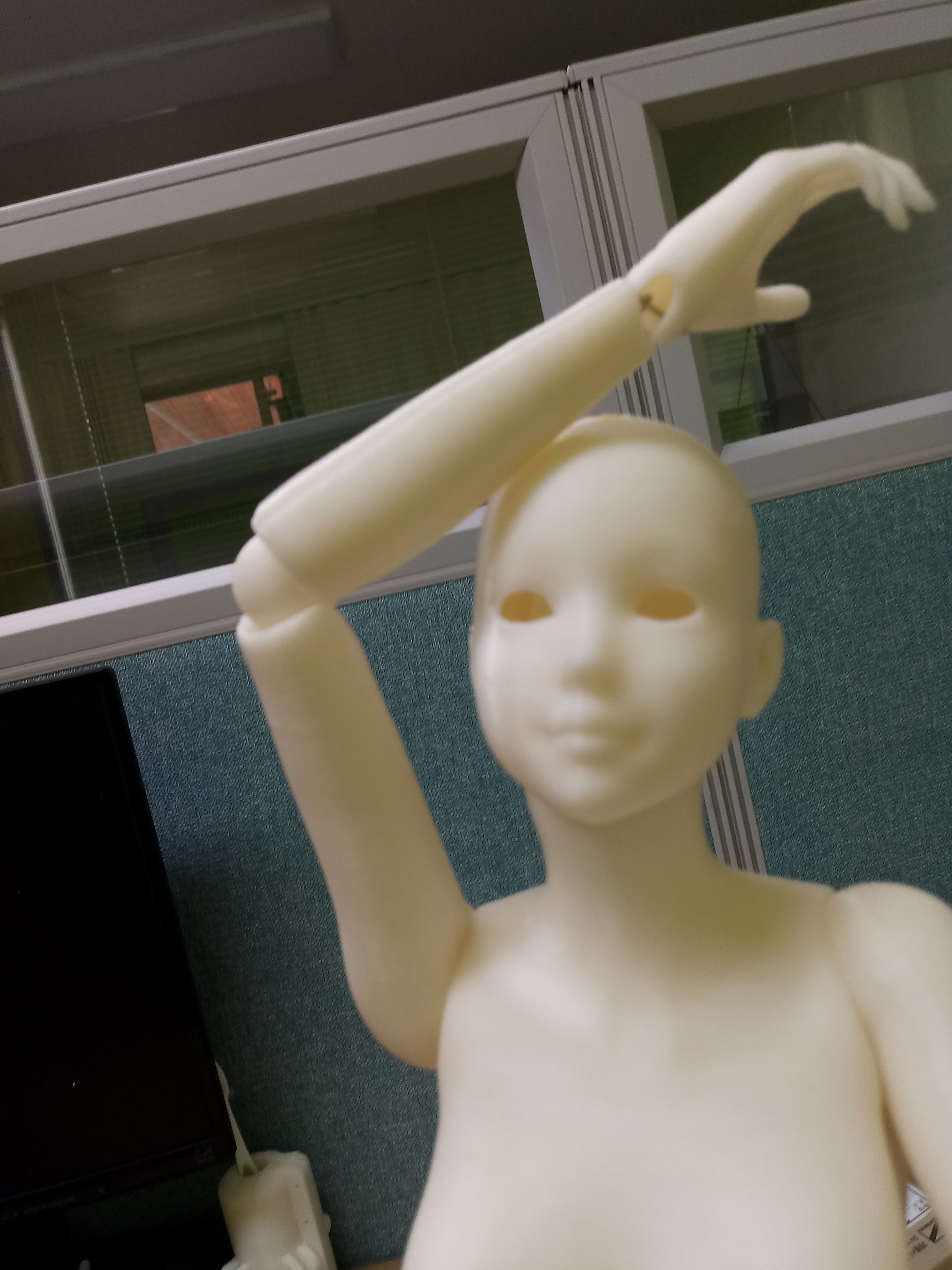 BJD girl -ball Jointed doll 3D print model 3D print model_4