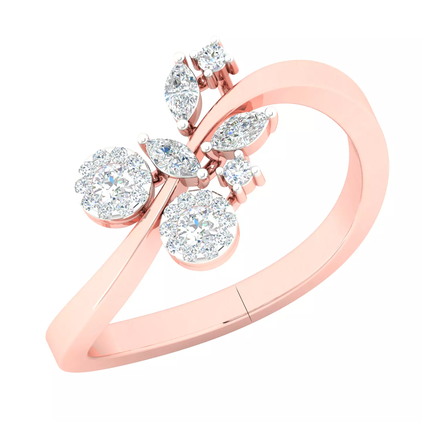 Women ring 3dm stl render detail 3D print model 3D print model_0