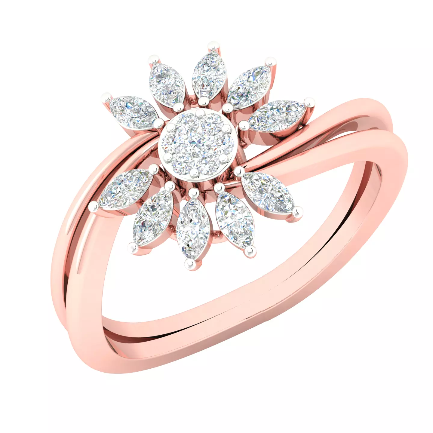 Women ring 3dm stl render detail 3D print model 3D print model_0