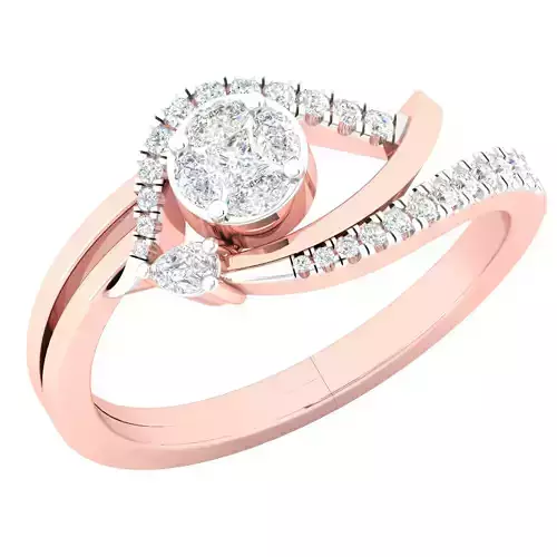 Women ring 3dm stl render detail 3D print model