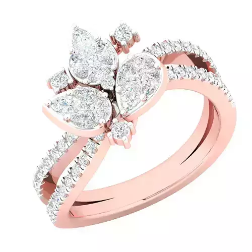 Women ring 3dm stl render detail 3D print model