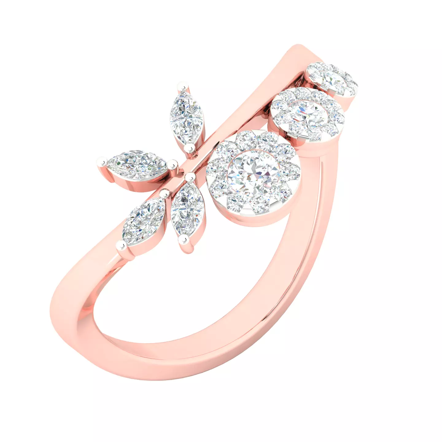 Women ring 3dm stl render detail 3D print model 3D print model_0