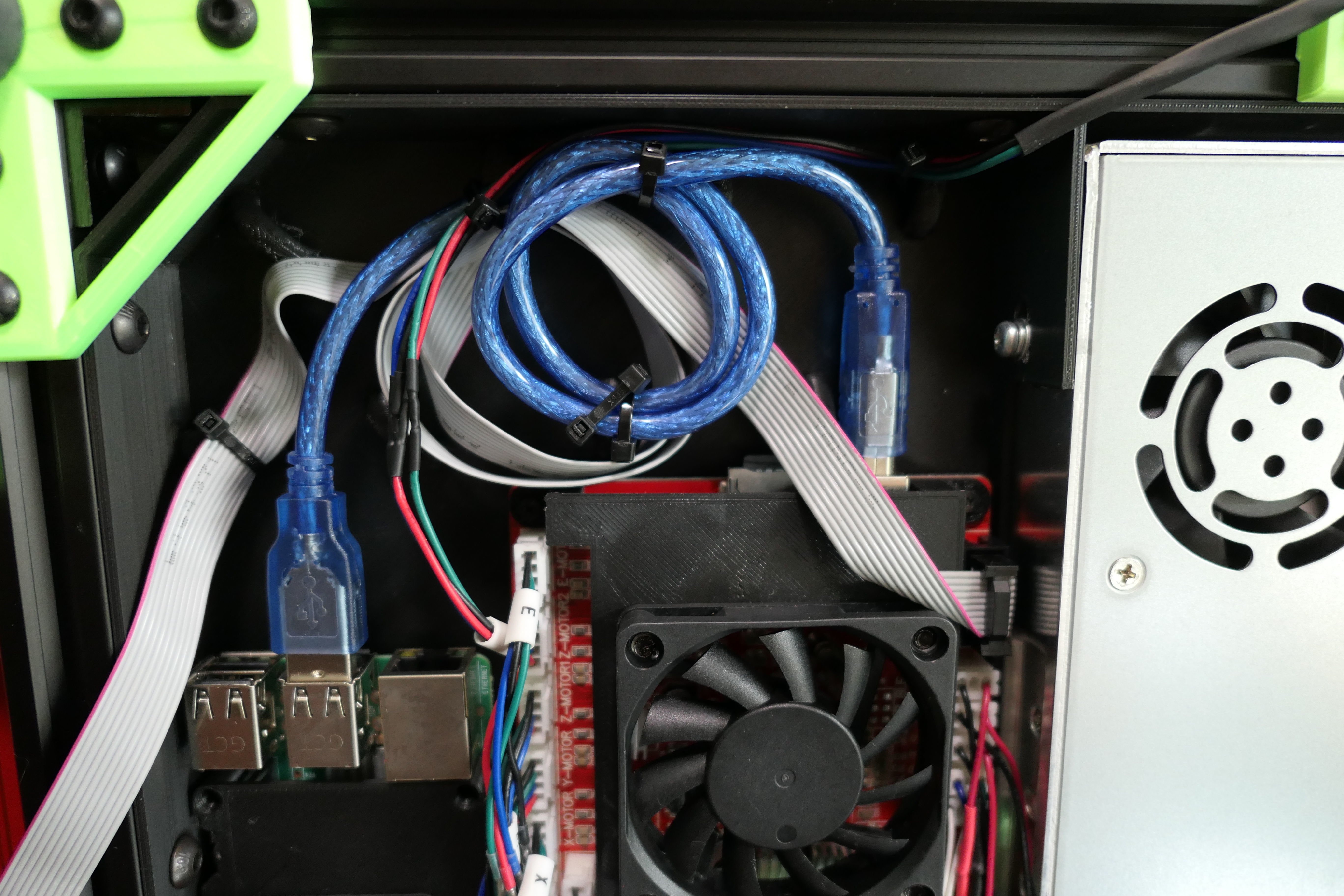 Anet AM8 Electronics Undercarriage 3D print model_10