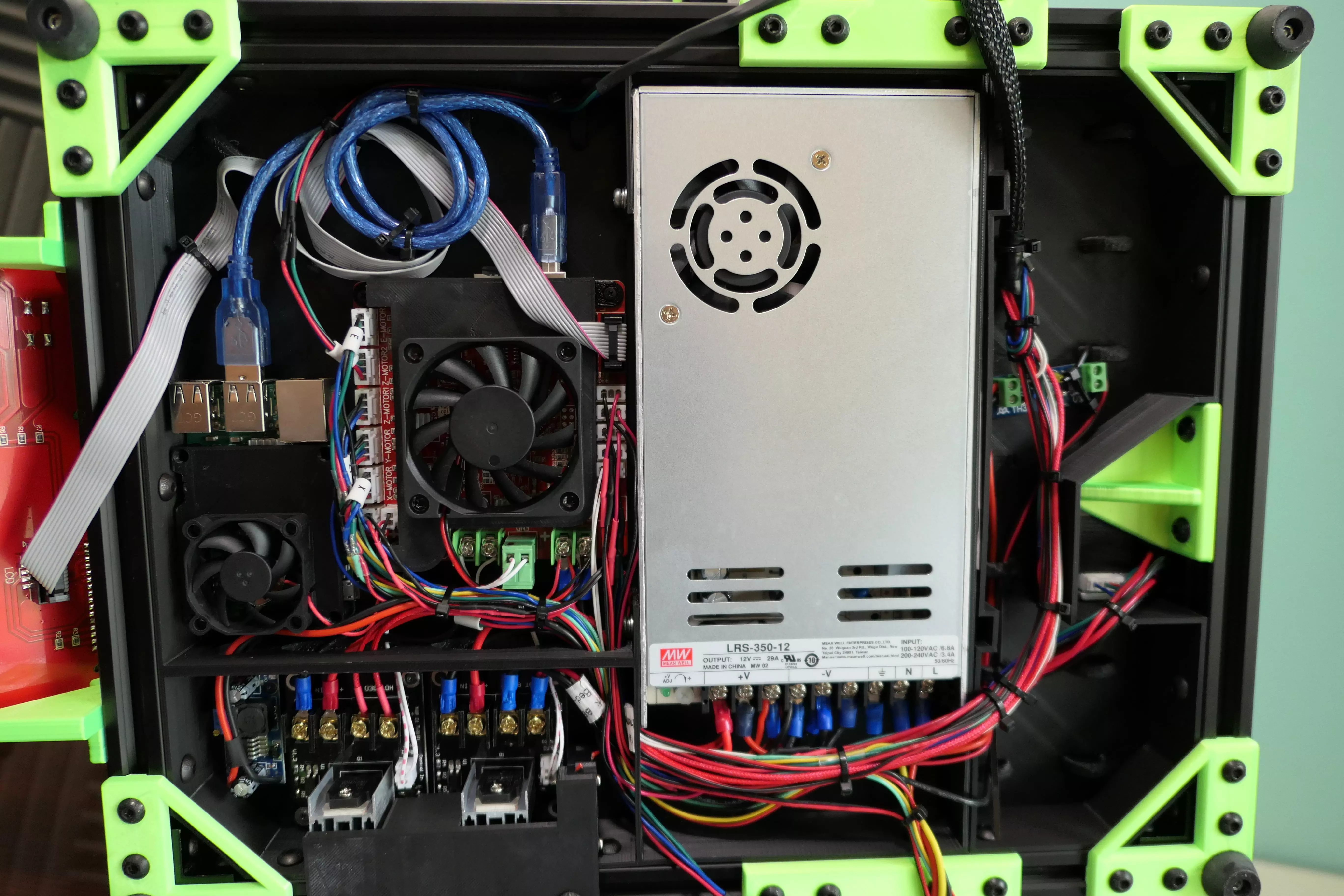 Anet AM8 Electronics Undercarriage 3D print model_0