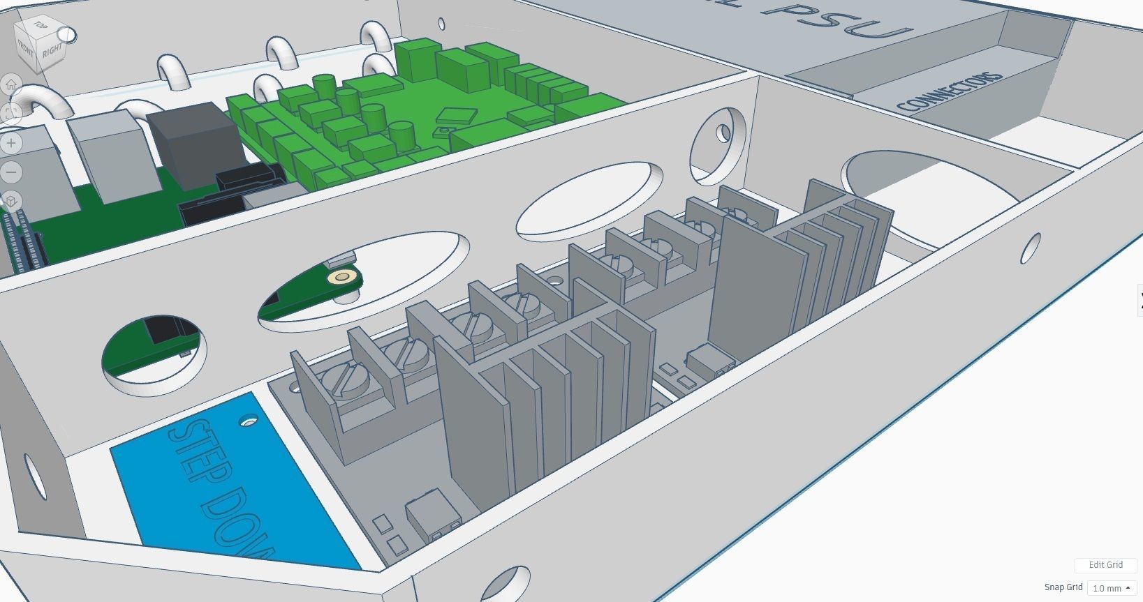 Anet AM8 Electronics Undercarriage 3D print model_5