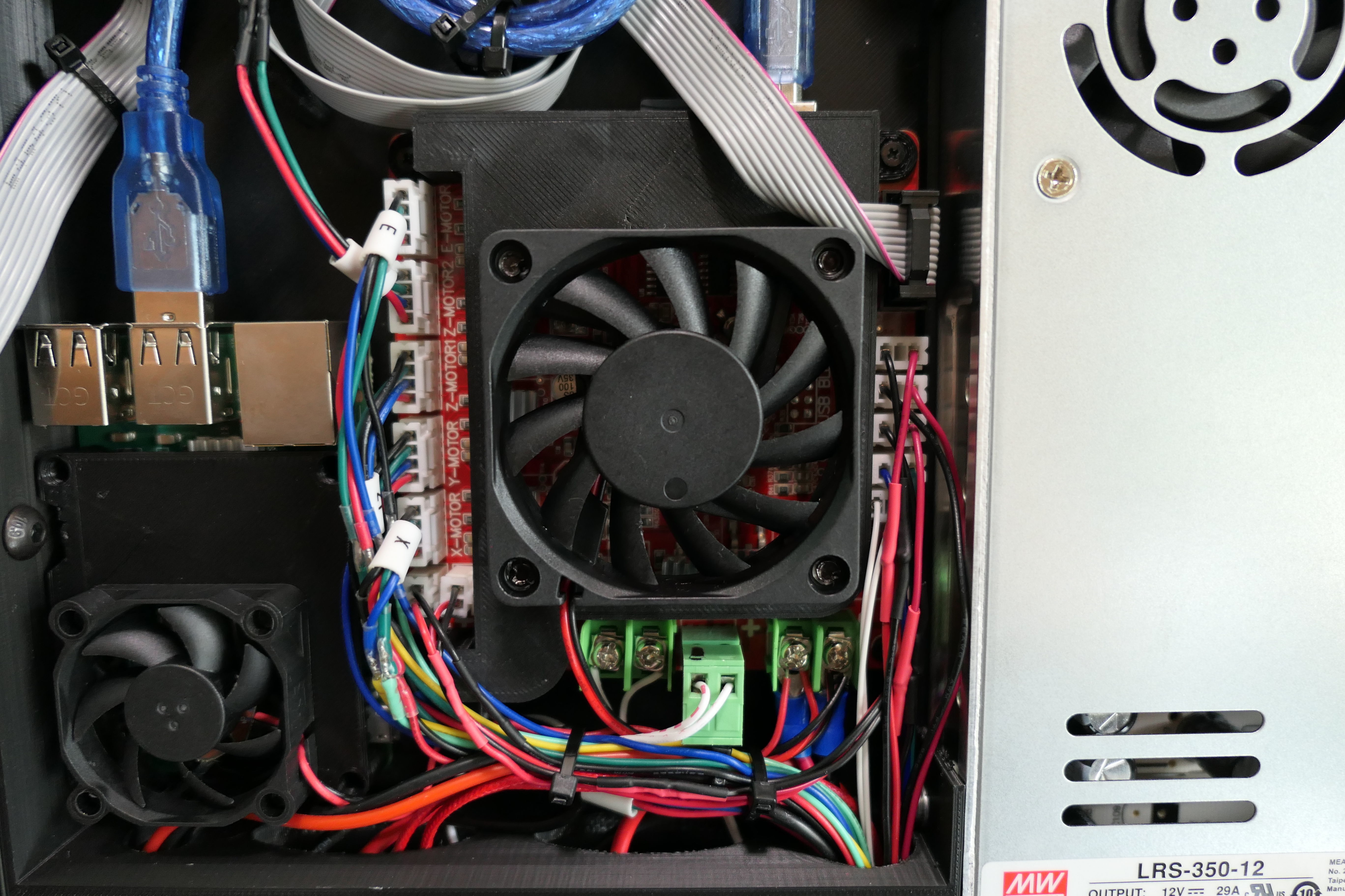 Anet AM8 Electronics Undercarriage 3D print model_8