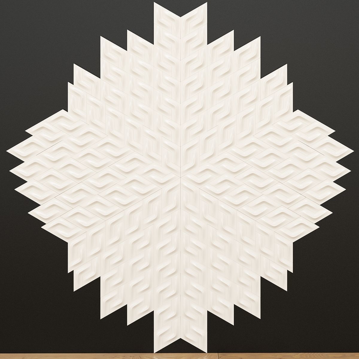 3D panel Degesso Boomerang 3d model