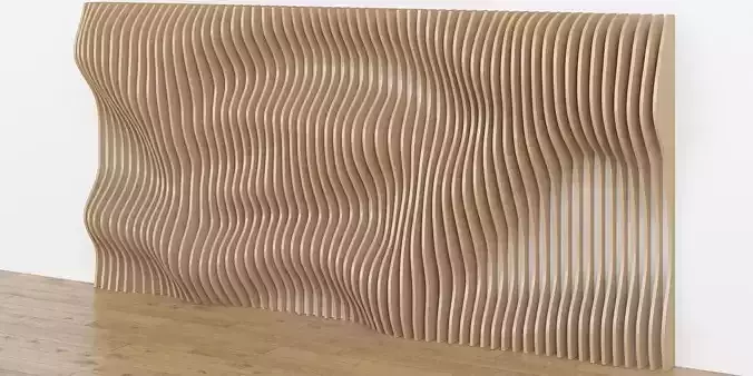  parametrische wand 3d model