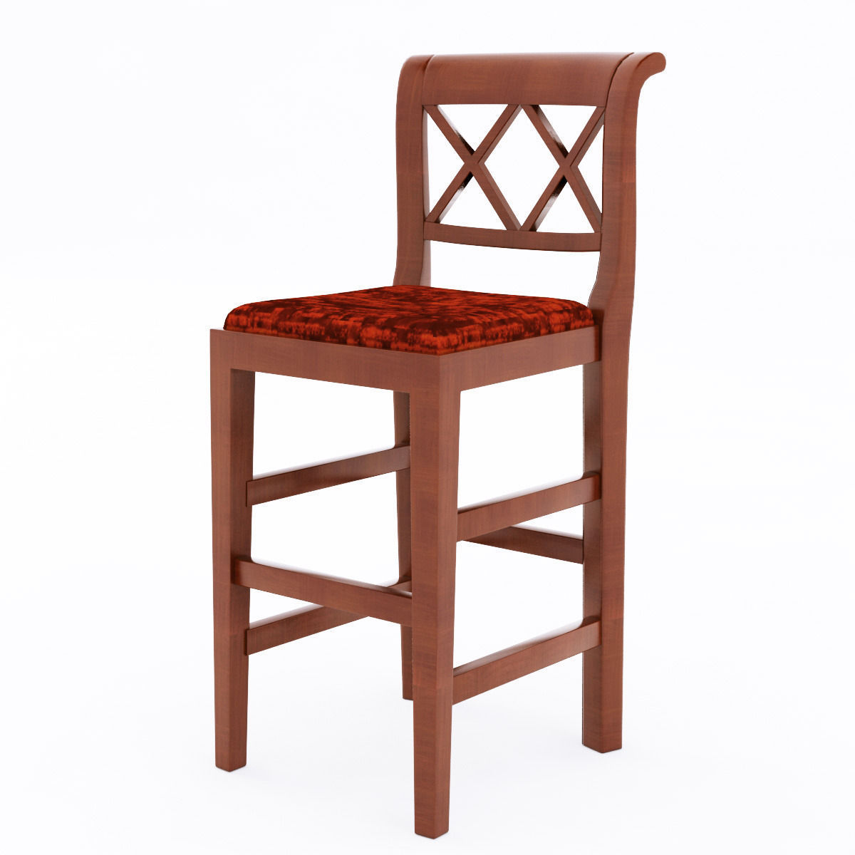 Marchetti bar stool 3D model_3