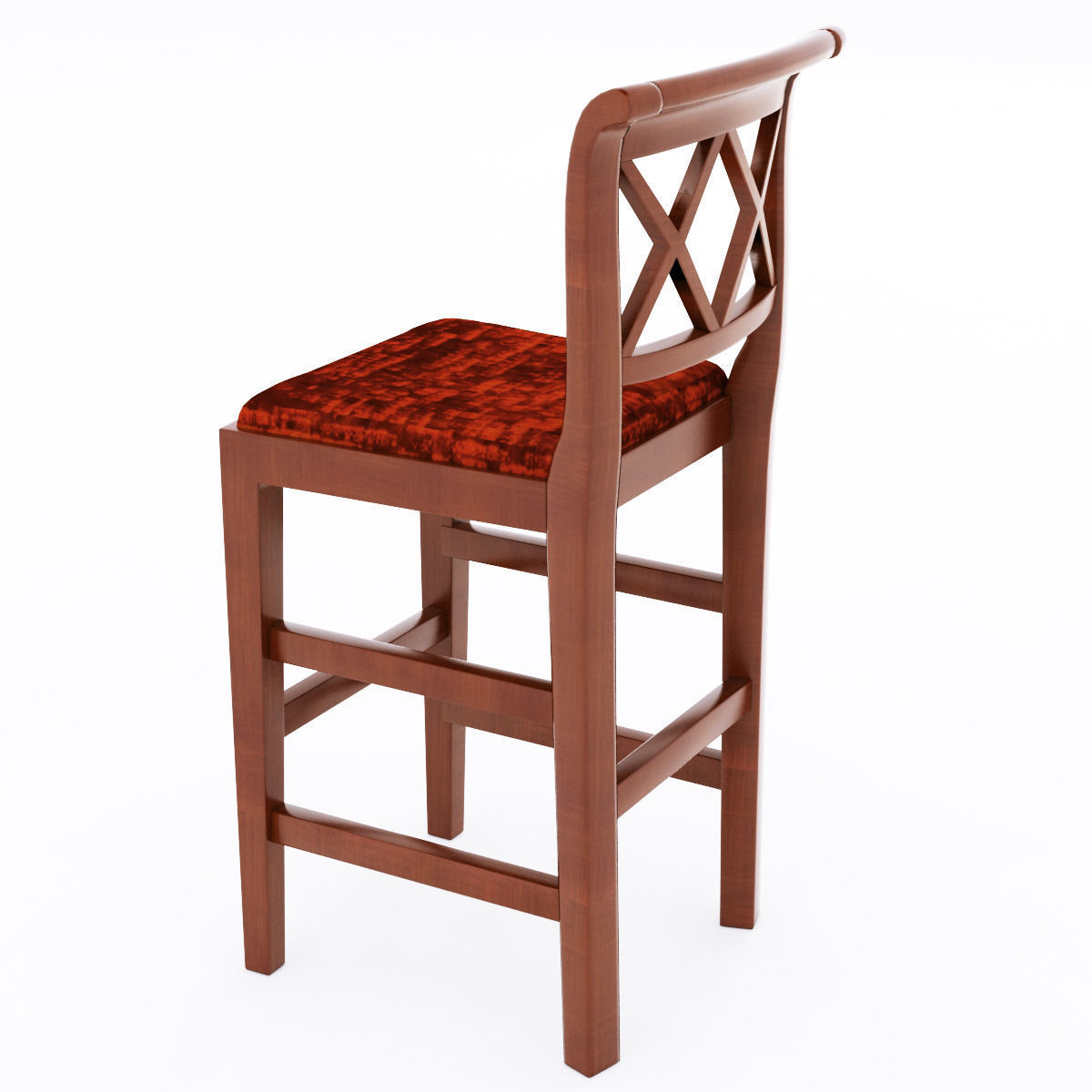 Marchetti bar stool 3D model_2