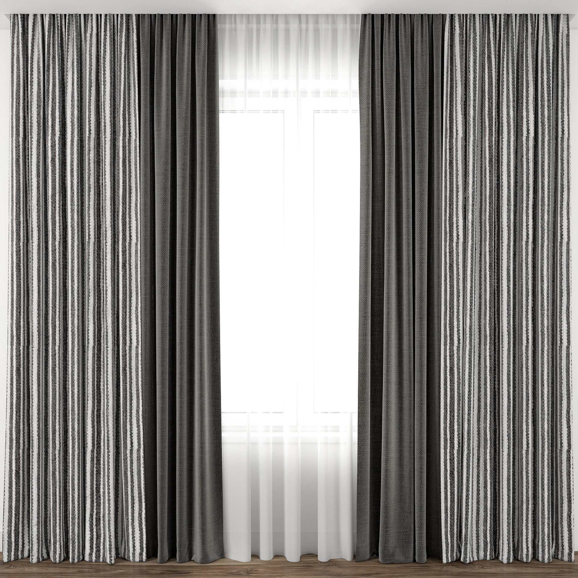Curtain 66 3D model_5