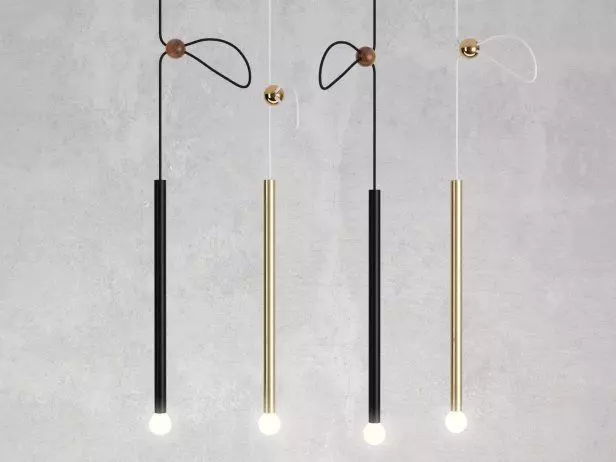 Strike Pendant Lamp Free 3D model