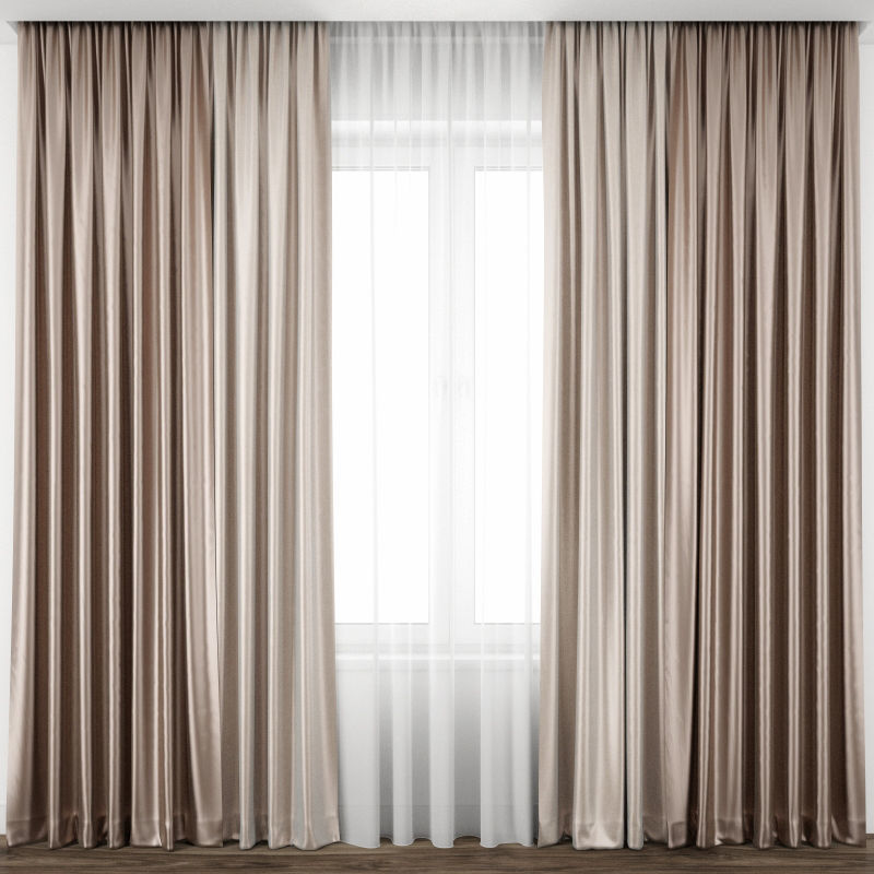 Curtain 67 3D model_4