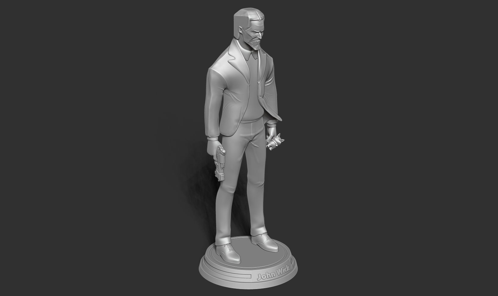 John Wick 3D print model_25