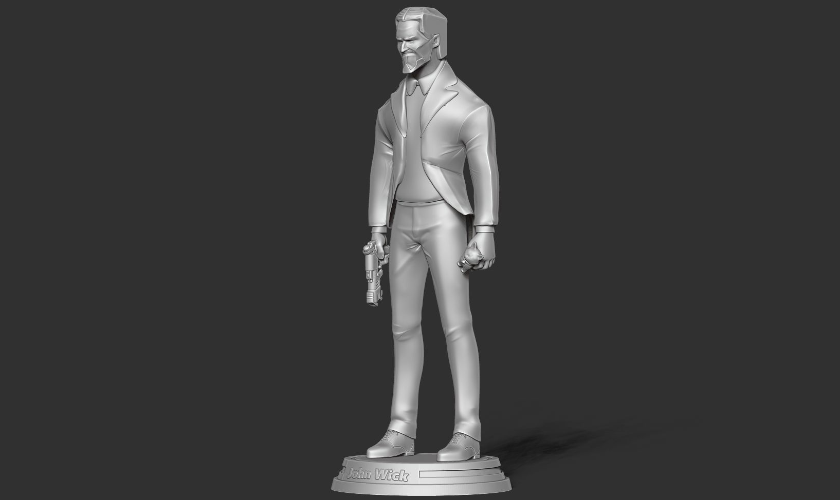 John Wick 3D print model_16