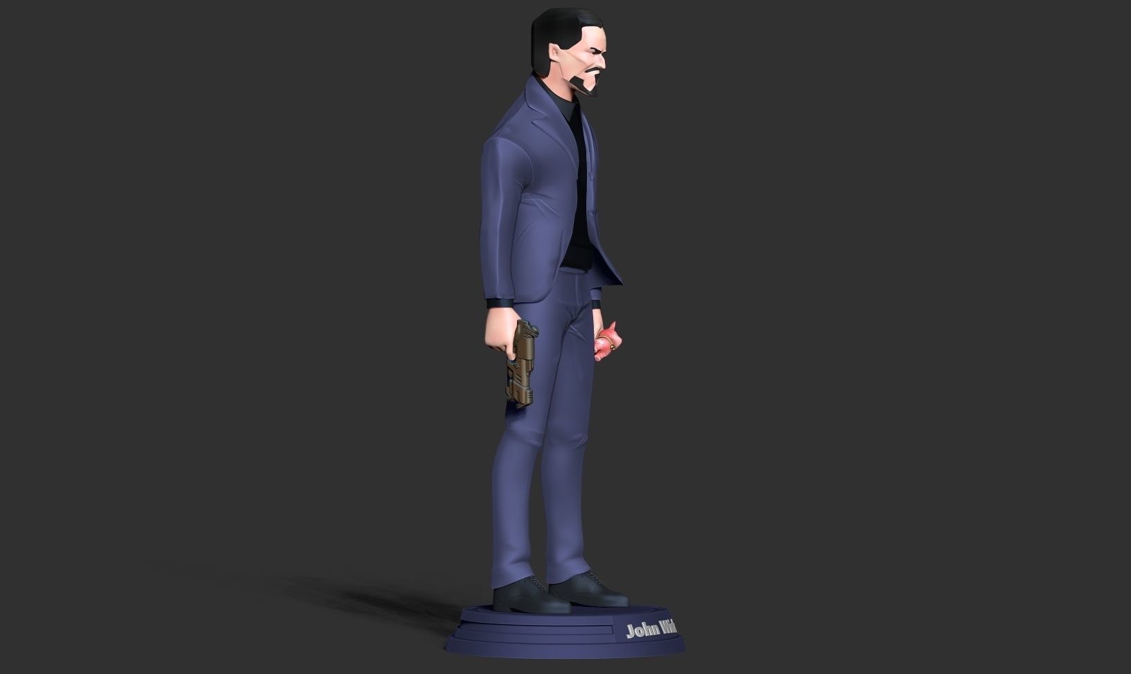 John Wick 3D print model_18