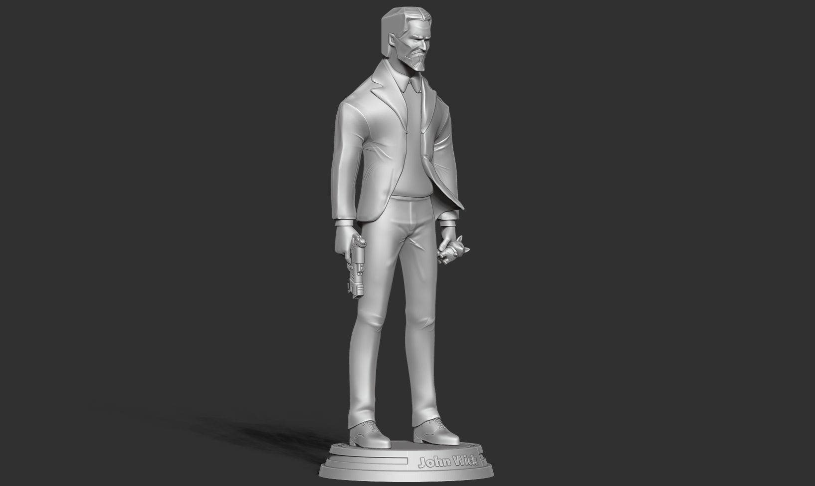 John Wick 3D print model_19