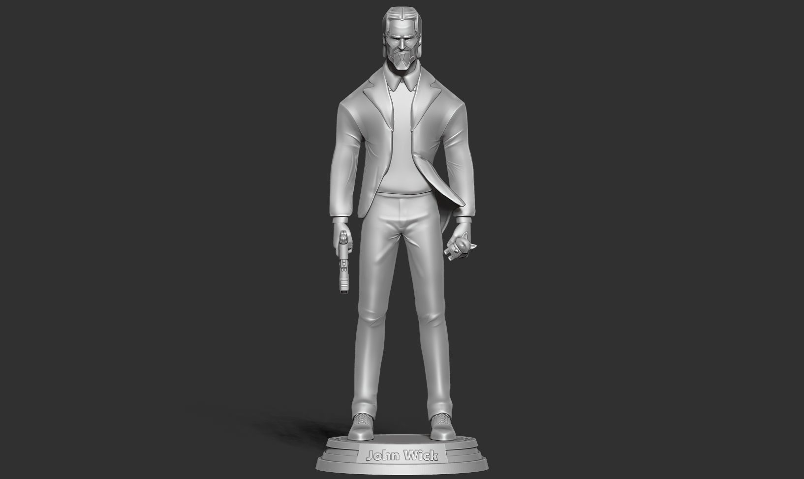 John Wick 3D print model_15