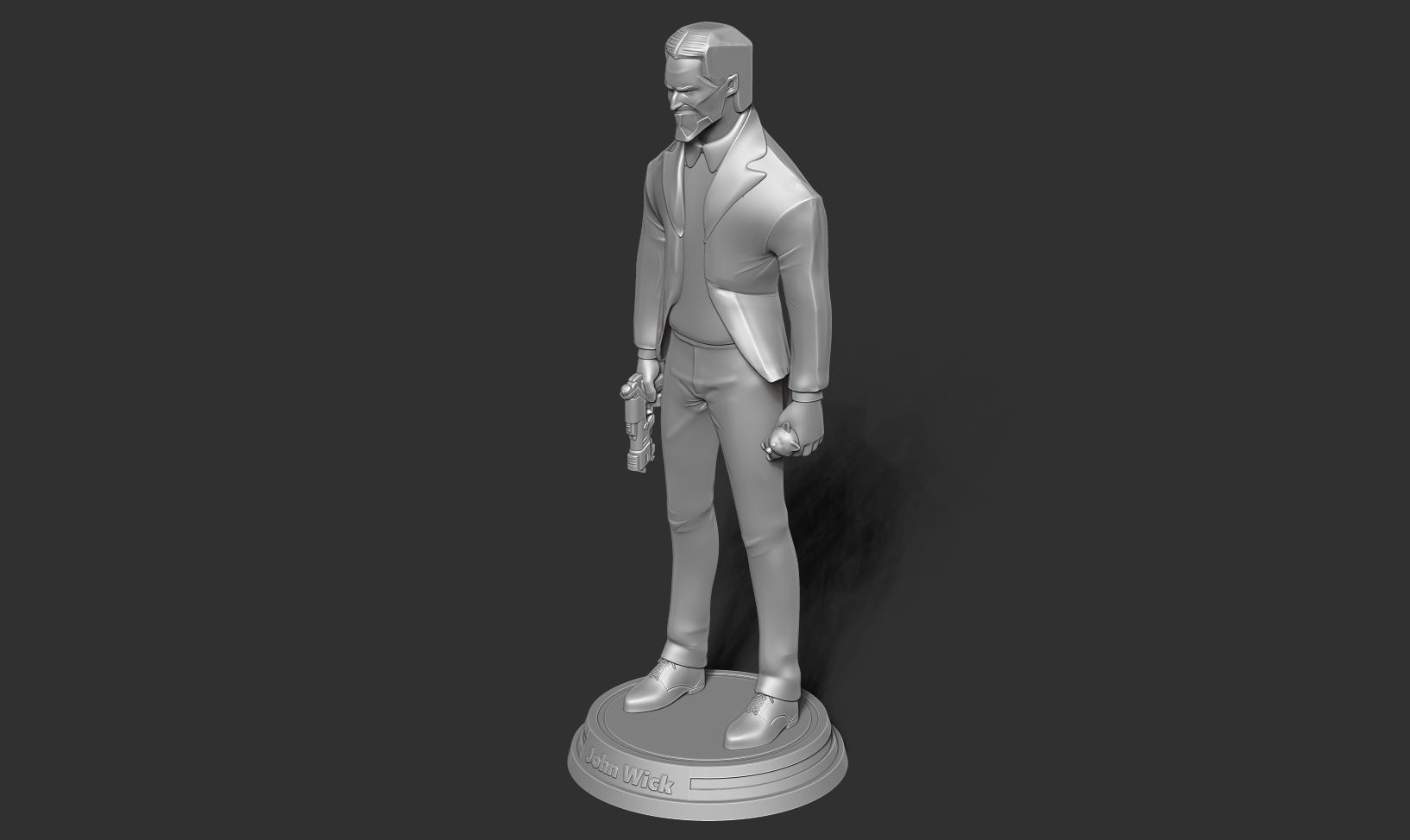 John Wick 3D print model_23