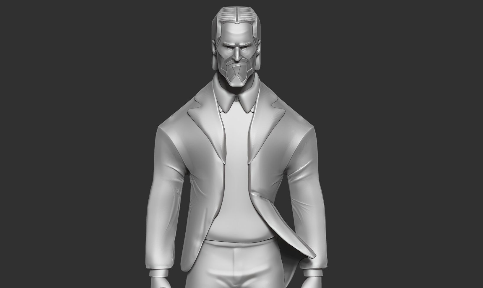 John Wick 3D print model_14