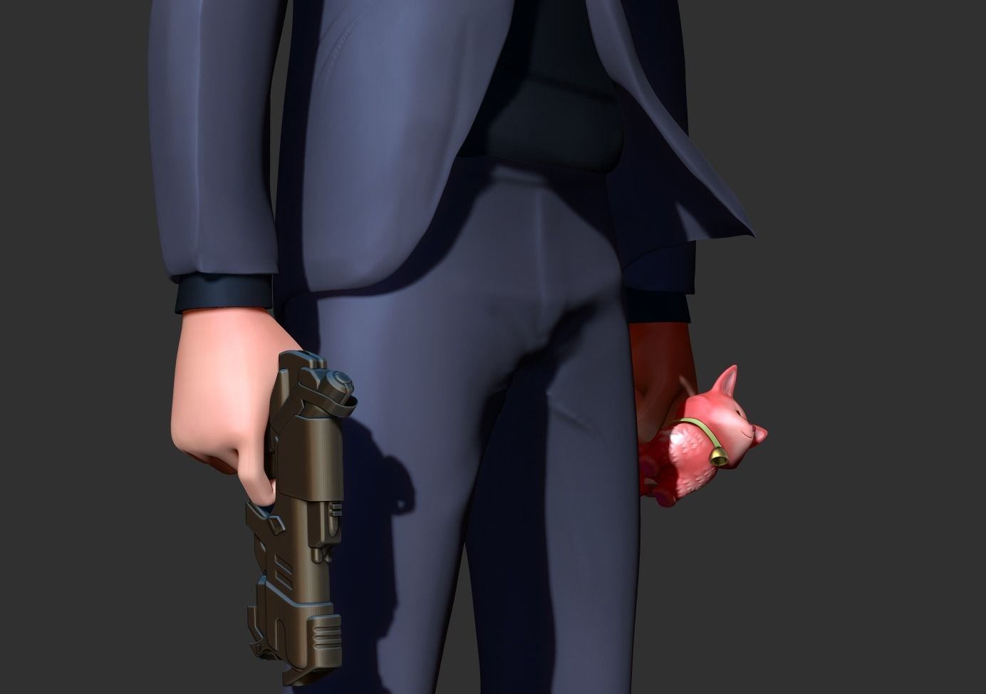 John Wick 3D print model_10