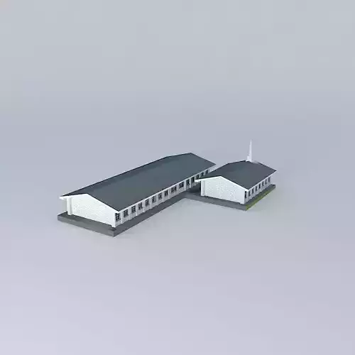 LDS. Centro de Reunion Mormon, Capilla de Durango, Mexico.