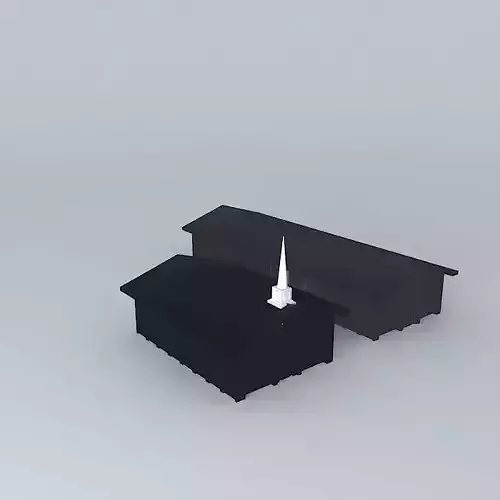 Mormon chapel Model