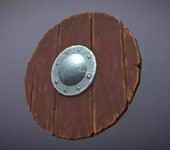 Stylized Viking Shield 