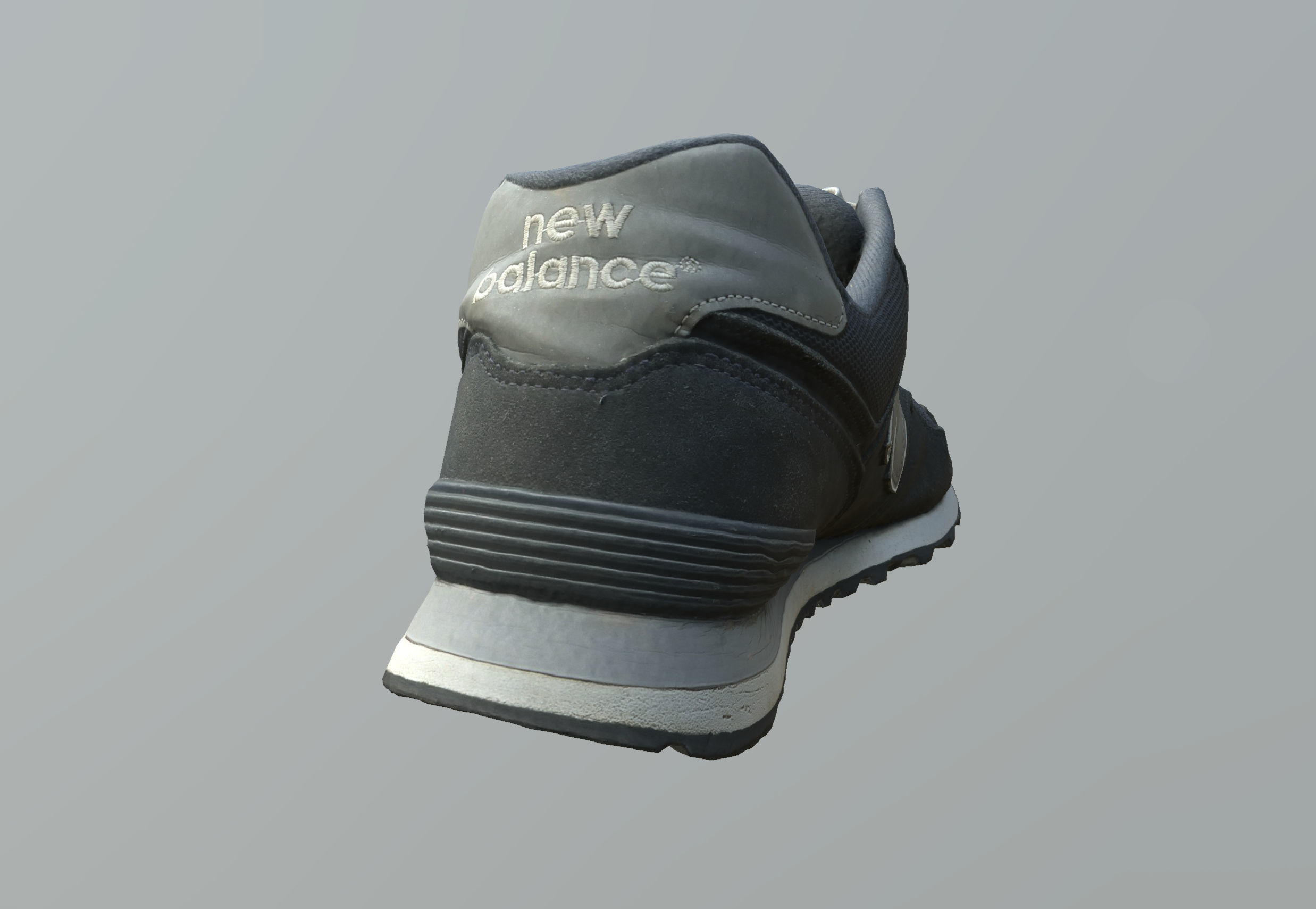 Old Sneakers scanned  PBR textures Low-poly 3D model_6