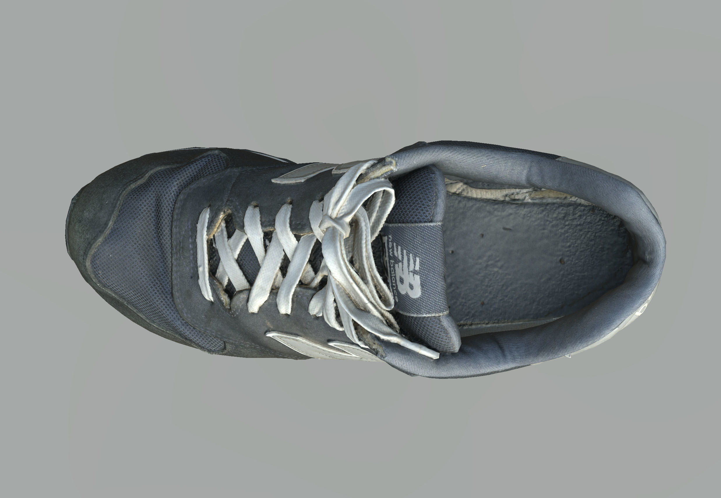 Old Sneakers scanned  PBR textures Low-poly 3D model_8
