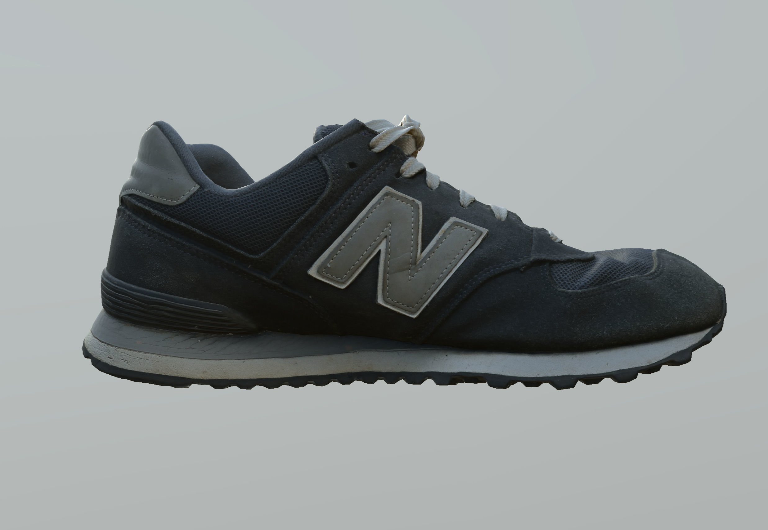 Old Sneakers scanned  PBR textures Low-poly 3D model_4