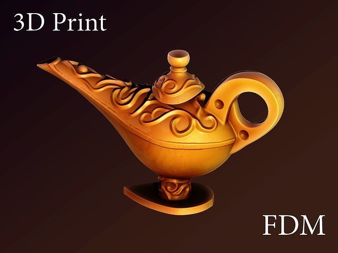 Gin lamp 3d print Free 3D print model