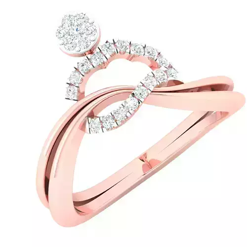 Women ring 3dm stl render detail 3D print model