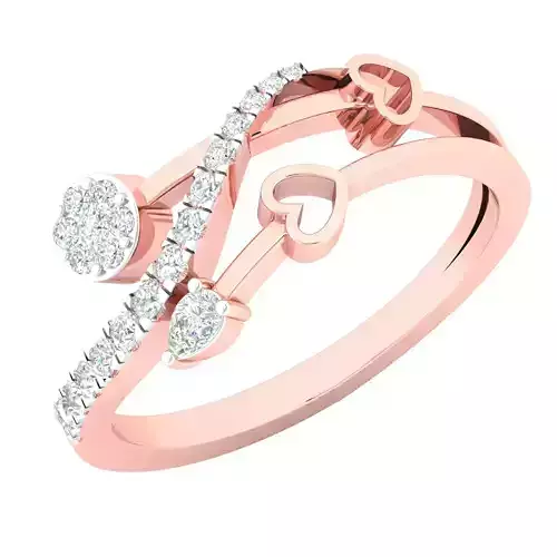 Women ring 3dm stl render detail 3D print model