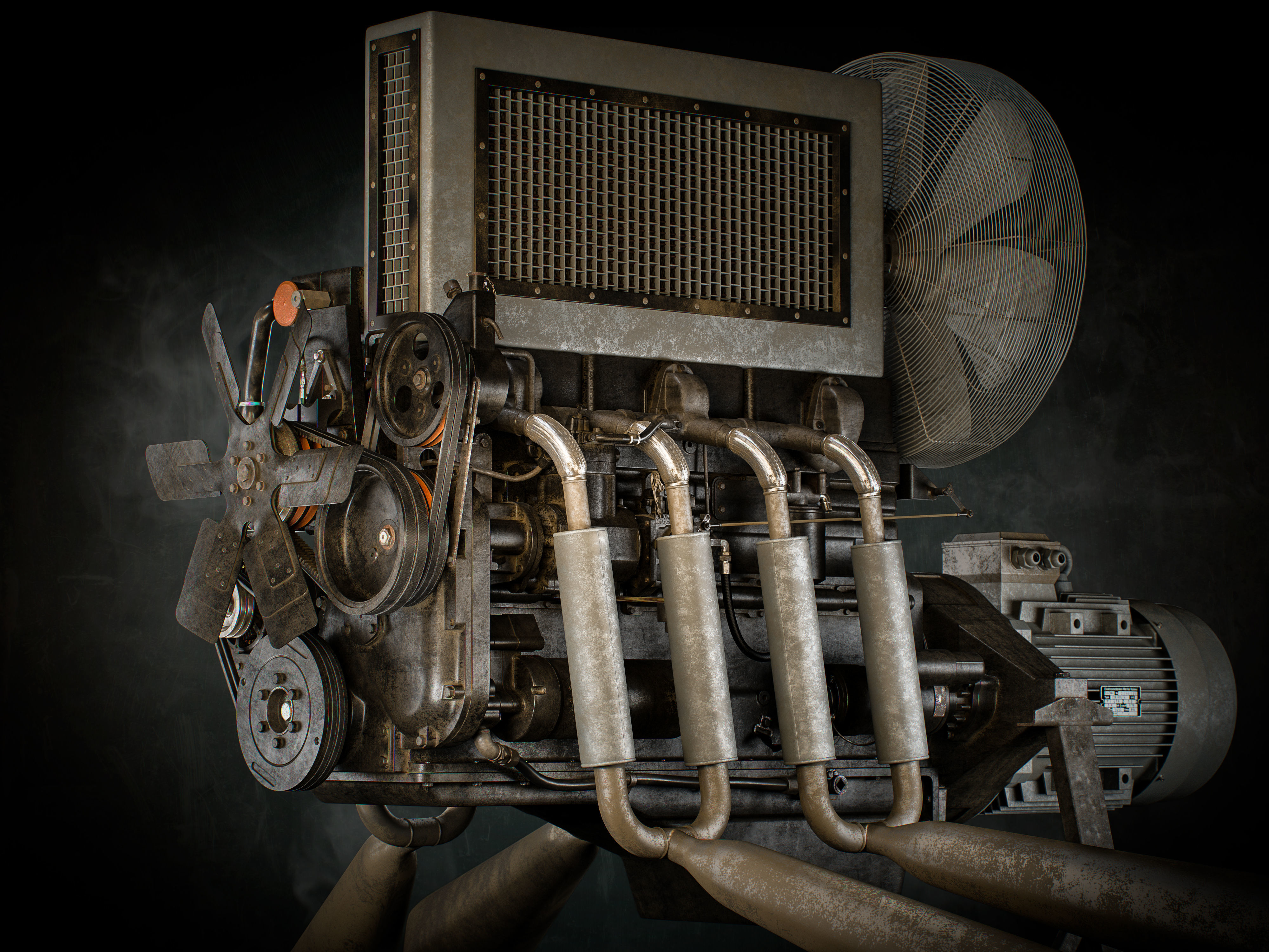 The Doof Wagon 3D model_6