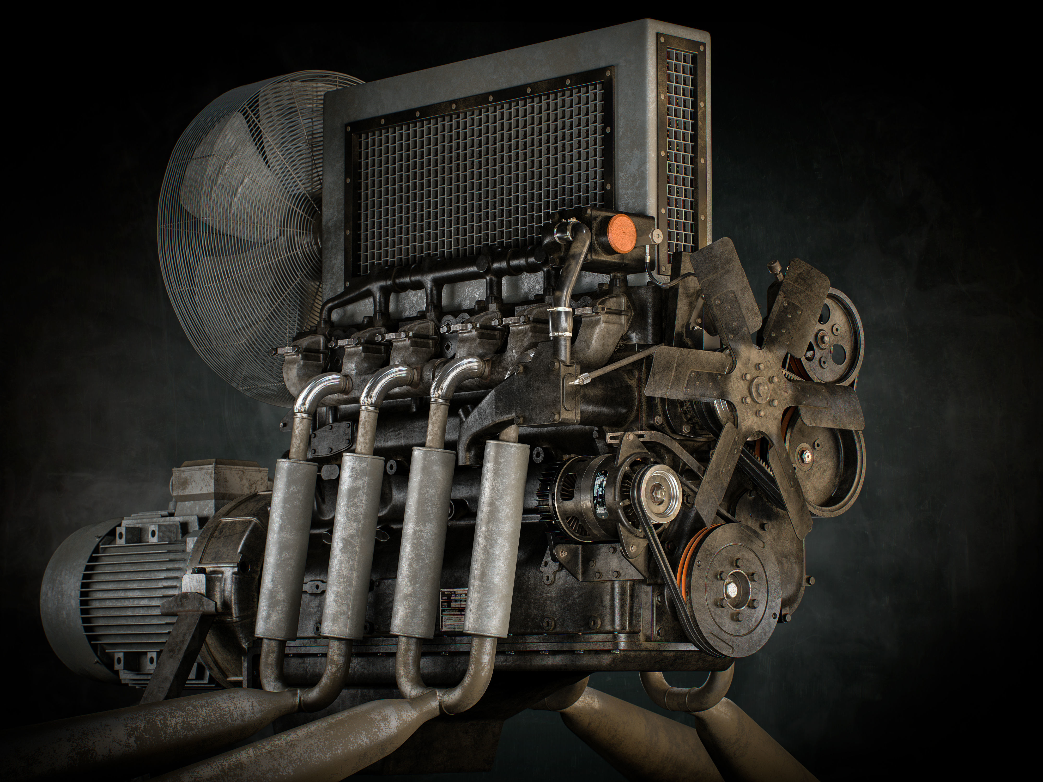 The Doof Wagon 3D model_9