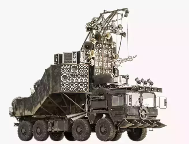 The Doof Wagon 3D model