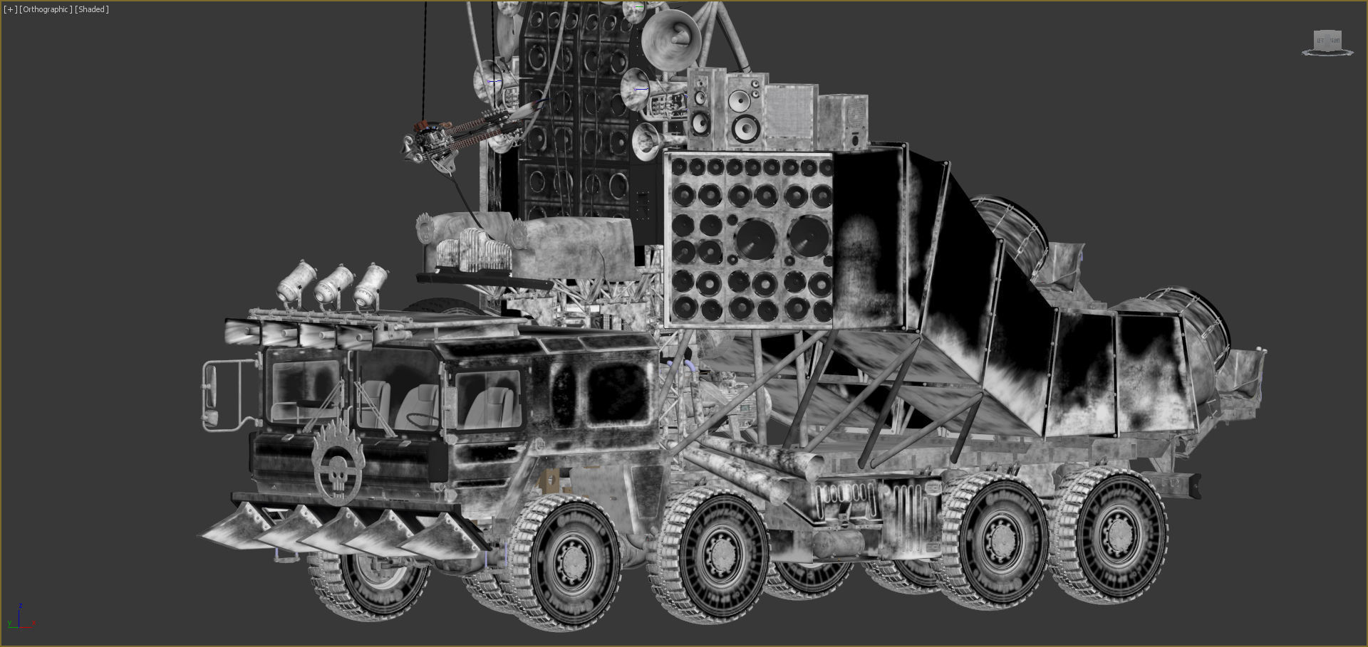 The Doof Wagon 3D model_13