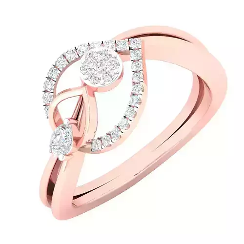 Women ring 3dm stl render detail 3D print model