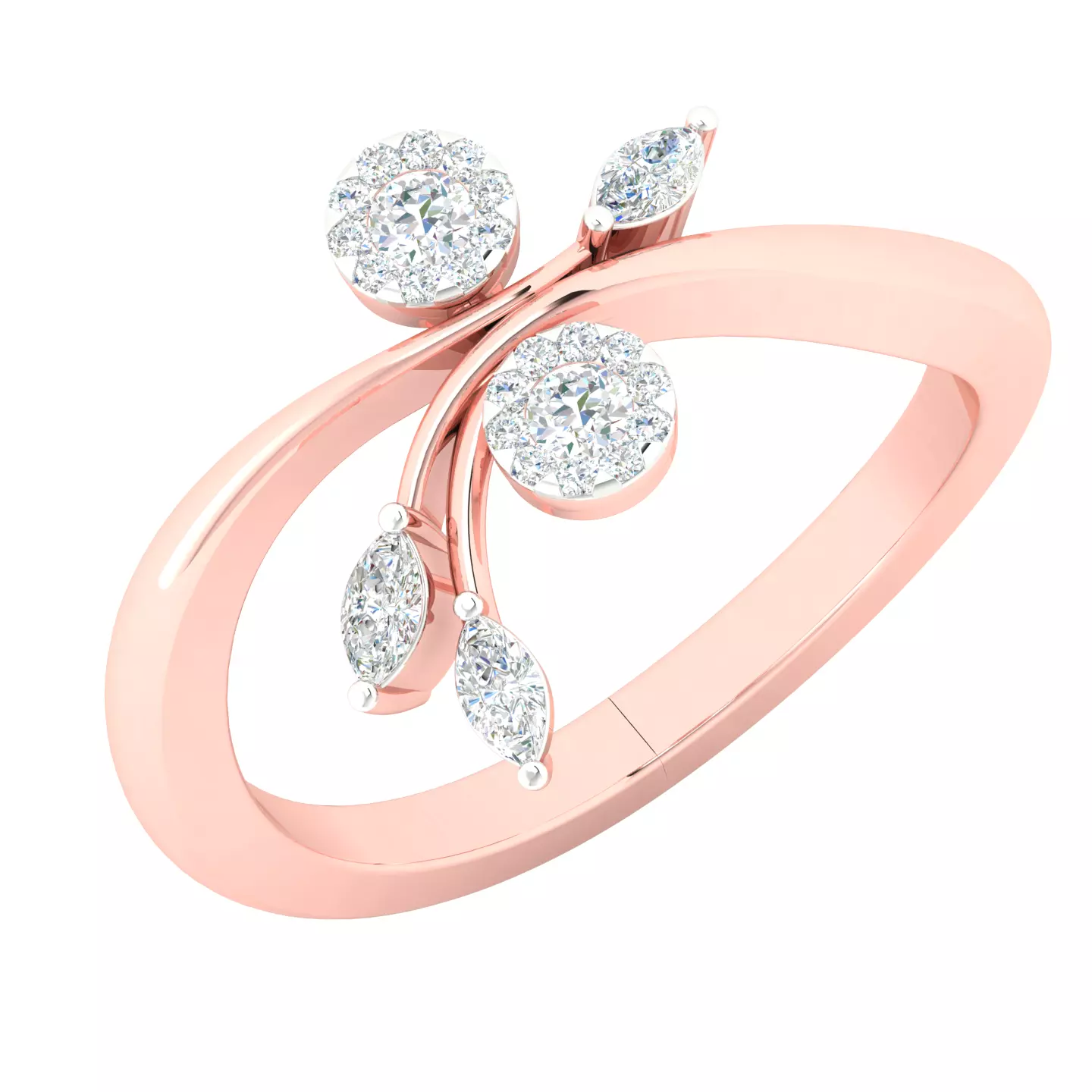 Women ring 3dm stl render detail 3D print model 3D print model_0