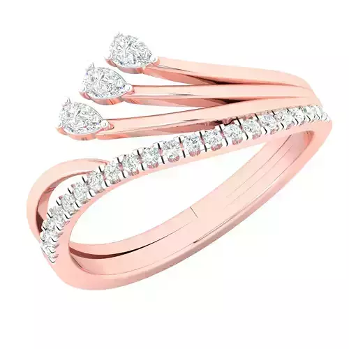 Women ring 3dm stl render detail 3D print model